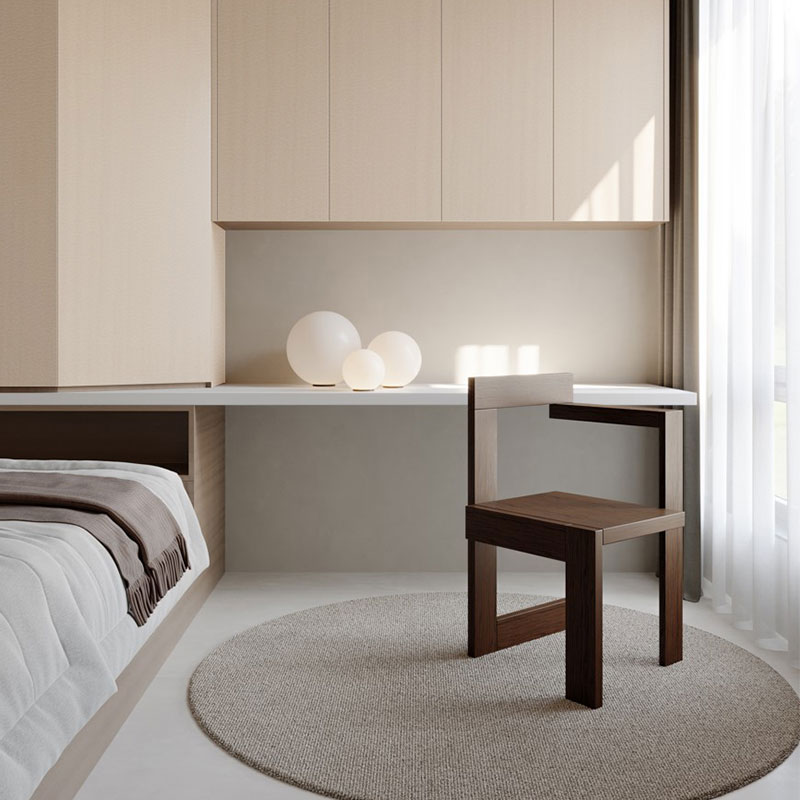 PZ02 Leather2 Textuurpaneel - Lichte luxe